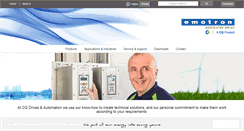 Desktop Screenshot of emotron.com
